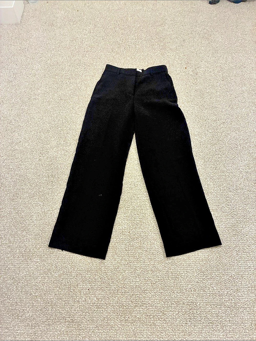Maison d'Amelie Wide Leg Pants in Black Size 2 Like New